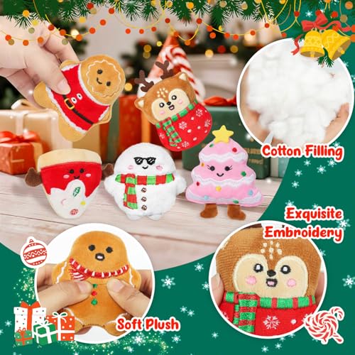 ETLUK Emotional Plush Advent Calendar 2025 for Kids or Teens with 25 PCS Mini Collectible Plushies Stocking Stuffers Unique Christmas Gift for for Kids Teens Adults Cute Plush Pals for Christmas Countdown - Image 5