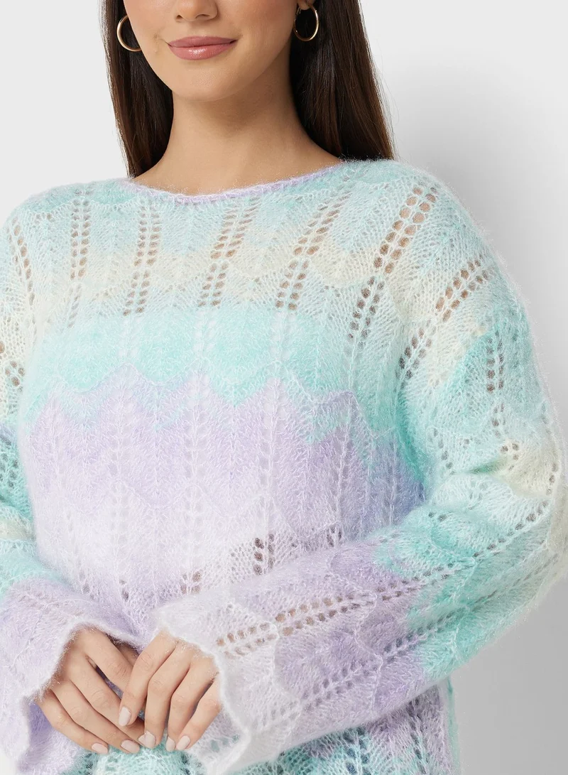Ginger Ombre Sweater