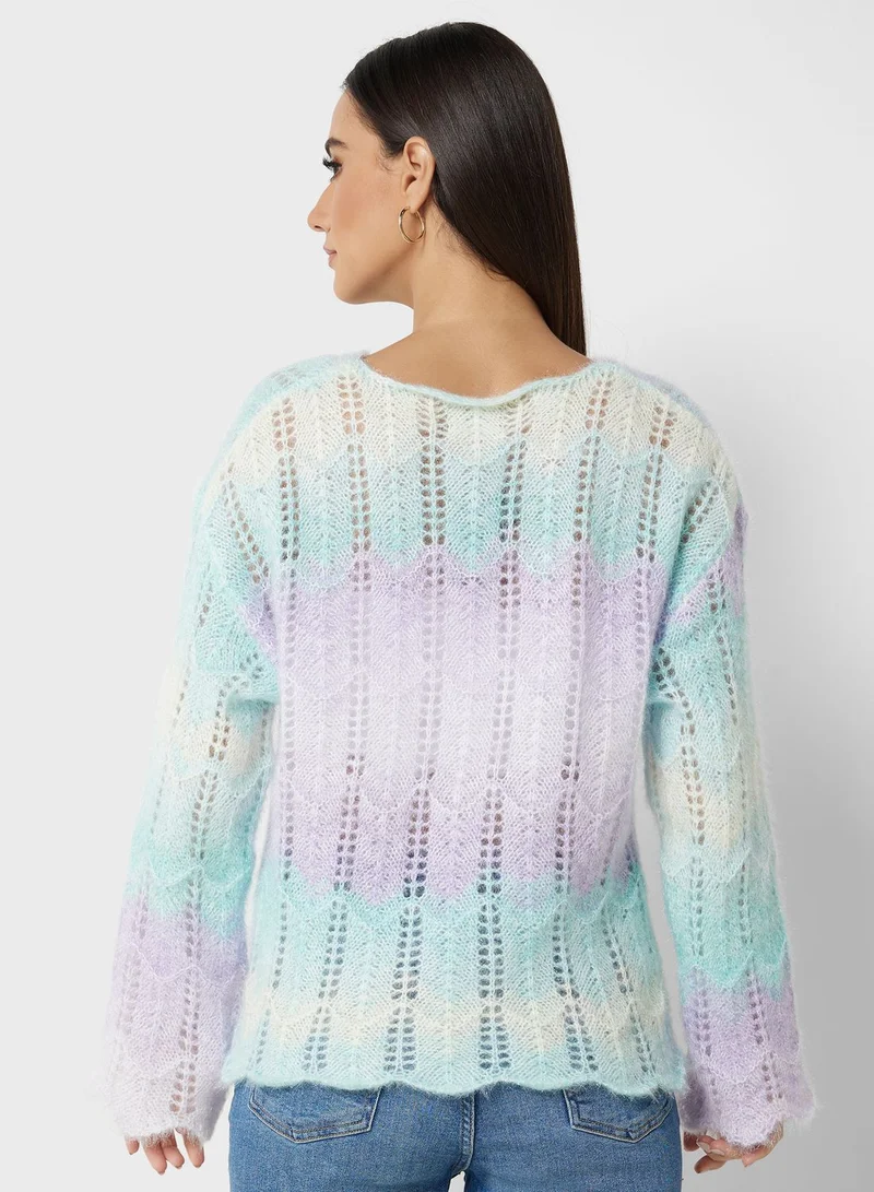 Ginger Ombre Sweater
