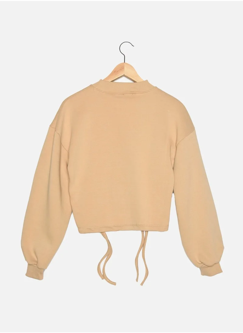 trendyol Crew Neck Knitted Sweatshirt