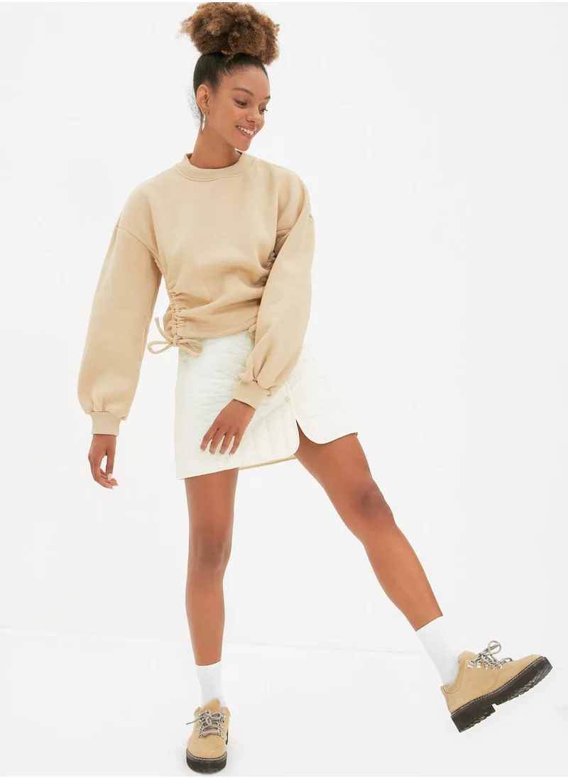 trendyol Crew Neck Knitted Sweatshirt