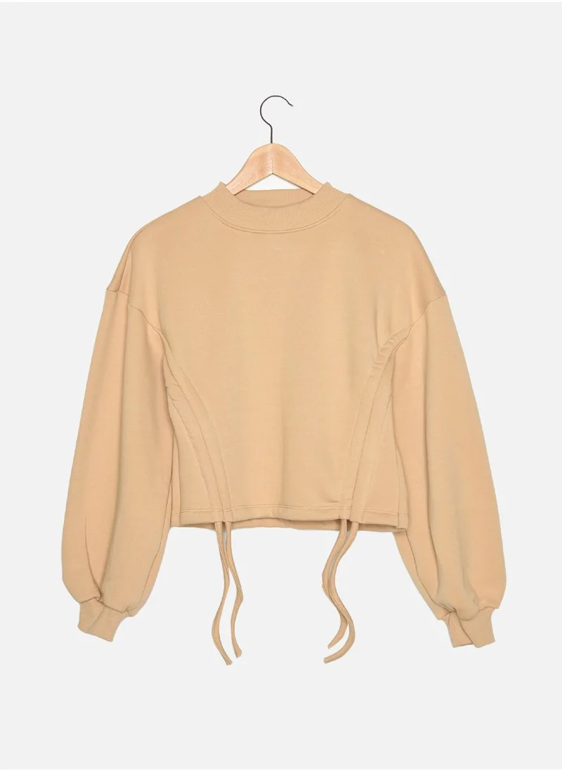 trendyol Crew Neck Knitted Sweatshirt