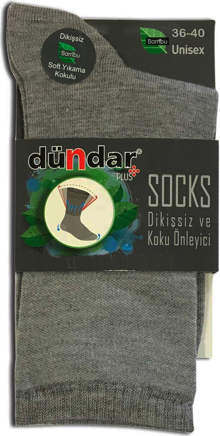 Dündar 12 Pieces Women Plus Bamboo Diabetes Socks  - Image 2