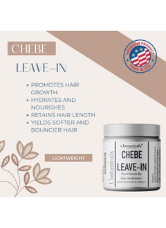 t.botanicals t.botanicals Chebe Leave In Conditioner Hair Growth with Provitamin B5, Thickening Strengthening Chebe Butter, Chebe Powder, Chebe Oil, Silk Amino Acids, Collagen (Lavender, 8 oz)  - Image 2