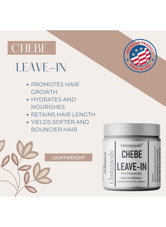 t.botanicals t.botanicals Chebe Leave In Conditioner Hair Growth with Provitamin B5, Thickening Strengthening Chebe Butter, Chebe Powder, Chebe Oil, Silk Amino Acids, Collagen (Lavender, 8 oz) - Image 2