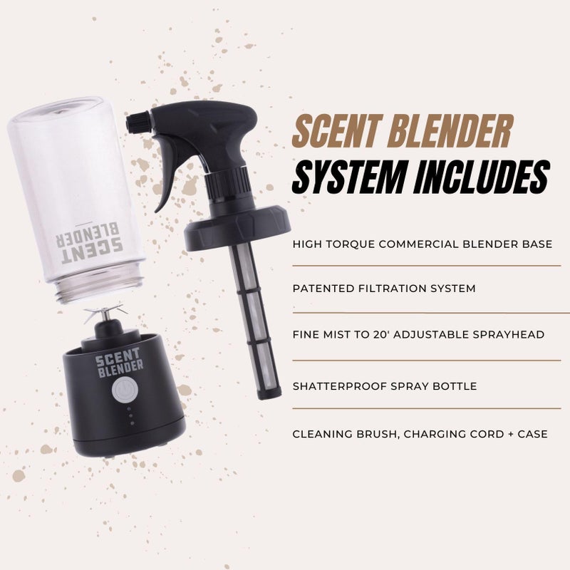 Scent Blender خلاط العطور - طارد الغزلان للصيد، الدب، الأيائل، ورذاذ تغطية الصيد - أنشئ روائح تغطية خاصة بك - ملحقات صيد أساسية - Image 5