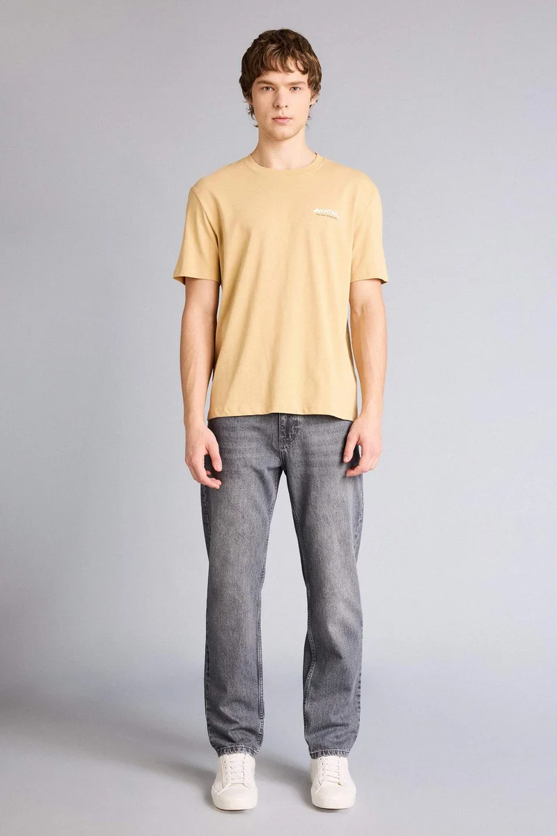ديفاكتو Regular Fit Avatar The Last Airbender Licensed Crew Neck Short Sleeve T-Shirt
