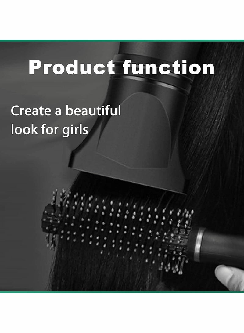 Zikra 2 PCS Hair Dryer Attachment Universal Plastic Blower Nozzle Replace The Styling Professional Salon Hairdressing Tool of Blow Flat Hair Salon Only for Outer Diameter 4.2cm to 4.6cm - Image 3