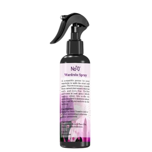 No-O Wardrobe Lavender Spray/Disinfectant/Pest Repellent/Odour Control Spray, Pack Of 1 - Image 2