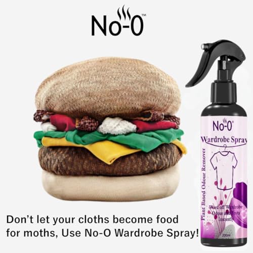 No-O Wardrobe Lavender Spray/Disinfectant/Pest Repellent/Odour Control Spray, Pack Of 1 - Image 5