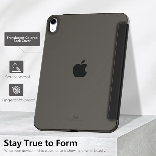 ProElite Cover for Apple iPad (A16) 11th/10th Generation (2025/2022) Cover Case, Transparent Smart case for iPad 11th/10th Gen 2025/2022 (Supports Auto Sleep Wake) with Stylus Pen, Light Blue - Image 5