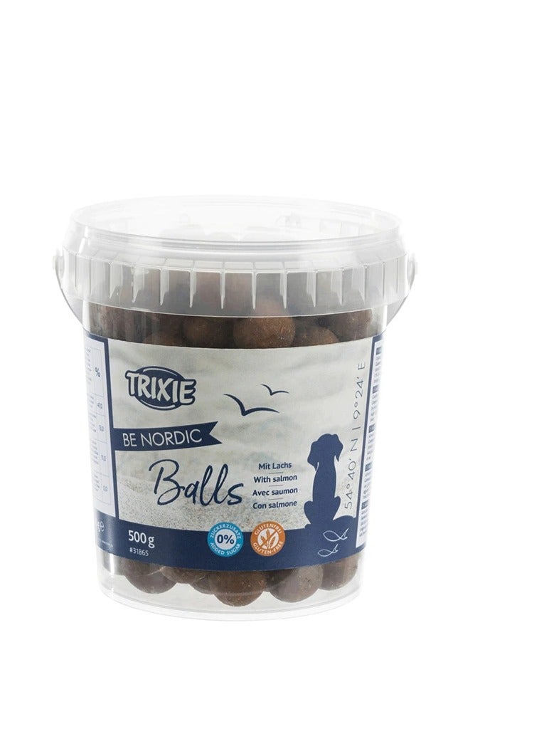 Trixie BE NORDIC Salmon Balls Dog Treats - Image 2
