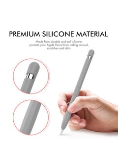 Ahastyle Anti Slip Case Sleeve Silicone Protective Skin [ Added Cable Adapter Tether Kit] Compatible With Ipad Pencil 1St Generation  - Image 3