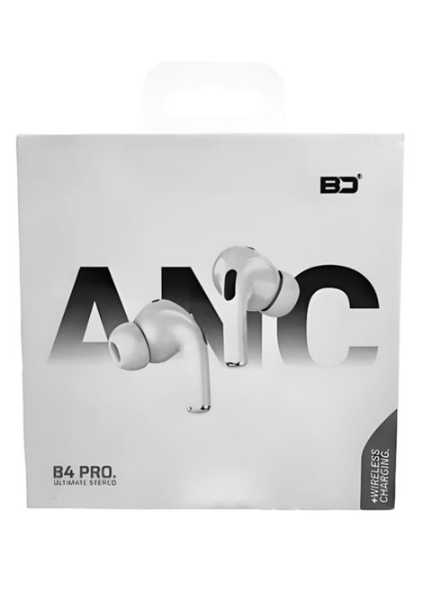 TWS Wireless Earphones with Active Noise Cancellation and Hanging Rope and Wireless Charging Bluetooth 5.3