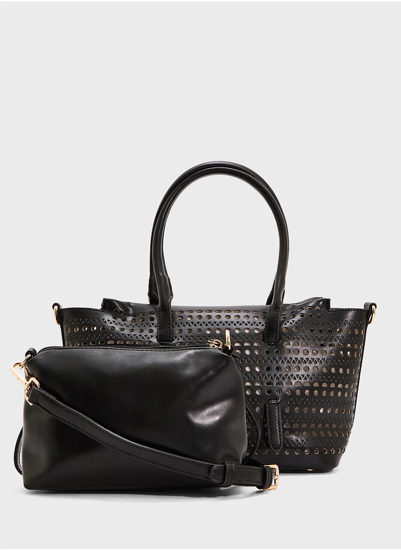 ELLA Lasercut Tote Bag