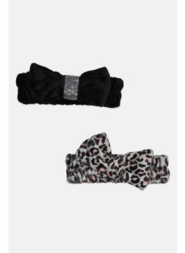 Rachel Roy 2 Pieces Spa Headband, Multicolor  - Image 1