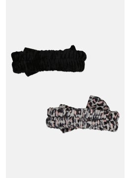 Rachel Roy 2 Pieces Spa Headband, Multicolor  - Image 2
