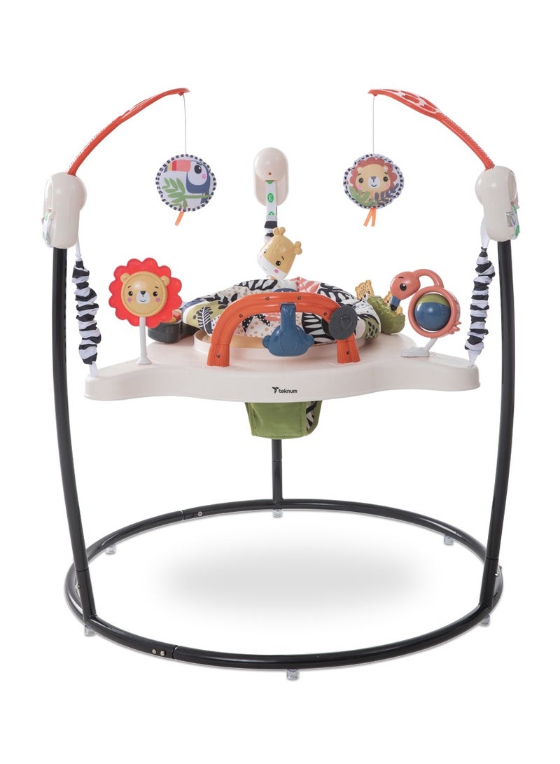 TEKNUM Baby Activity Jumper with Music and Toys - Blue - Image 1