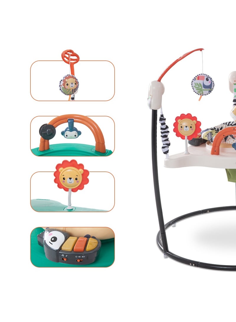 TEKNUM Baby Activity Jumper with Music and Toys - Blue - Image 4