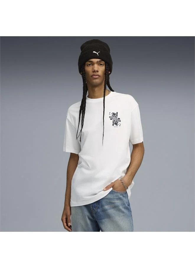 بوما Graphic Card Play Relaxed Tee Men