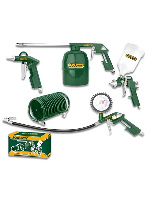 The Inflation Equipment Set -- 5 Basic Air Tools To Serve Tires Quickly And Easily From Jadever
