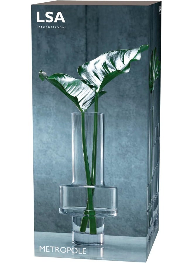 LSA International Metropole Bratislava Vase - Image 3