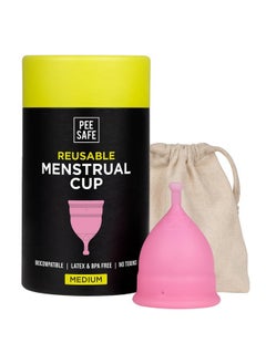PEESAFE Pee Safe Menstrual Cups For Women | Medium Size With Menstrual Cup Sterilizer | Clean Your Menstrual Cup Hassle Free In Just 5 Minutes, Kills 99.9% Of Germs  - Image 2