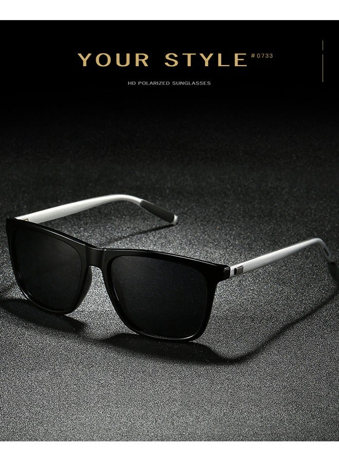 Generic Square Sunglasses Unisex Vintage Retro or Men Women Fashion Rectangle Sun Glasses with Glasses Case  - Image 3