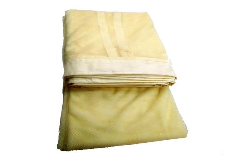 ANS King Size Mosquito Net Polycotton Round Mesh Double Bed 7x7 Ft Large with Durable Cotton Border - Elegant Cream Color, Lightweight, Breathable, Perfect for Home and Outdoor - Image 5