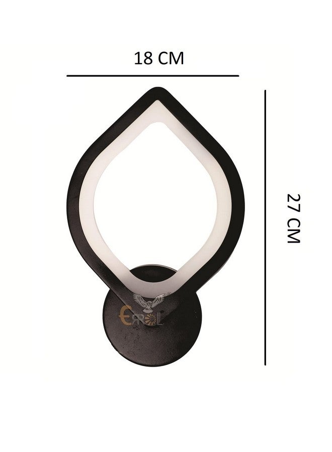 Errol Black Body Wall Lights, Stylish Wall lamp | Wall Light | Wall lamp for Living Room | Fancy Lights for Wall, Bedroom, Home Decoration, Color-Warm White (Almond) - Image 4