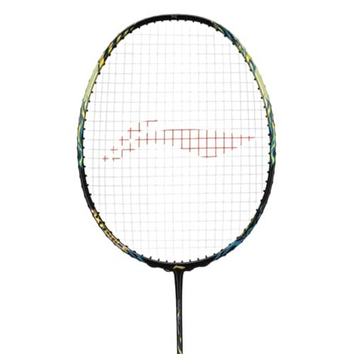 Li-Ning AXForce 100 Badminton Racquet – 4U G5, Unstrung | Power-Loaded Attack Frame | Black/Gold | for Professional & Advanced Offensive Players - Image 5