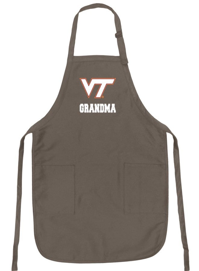 Broad Bay Deluxe Virginia Tech Grandma Apron Official Virginia Tech Grandma Logo Aprons - Image 2