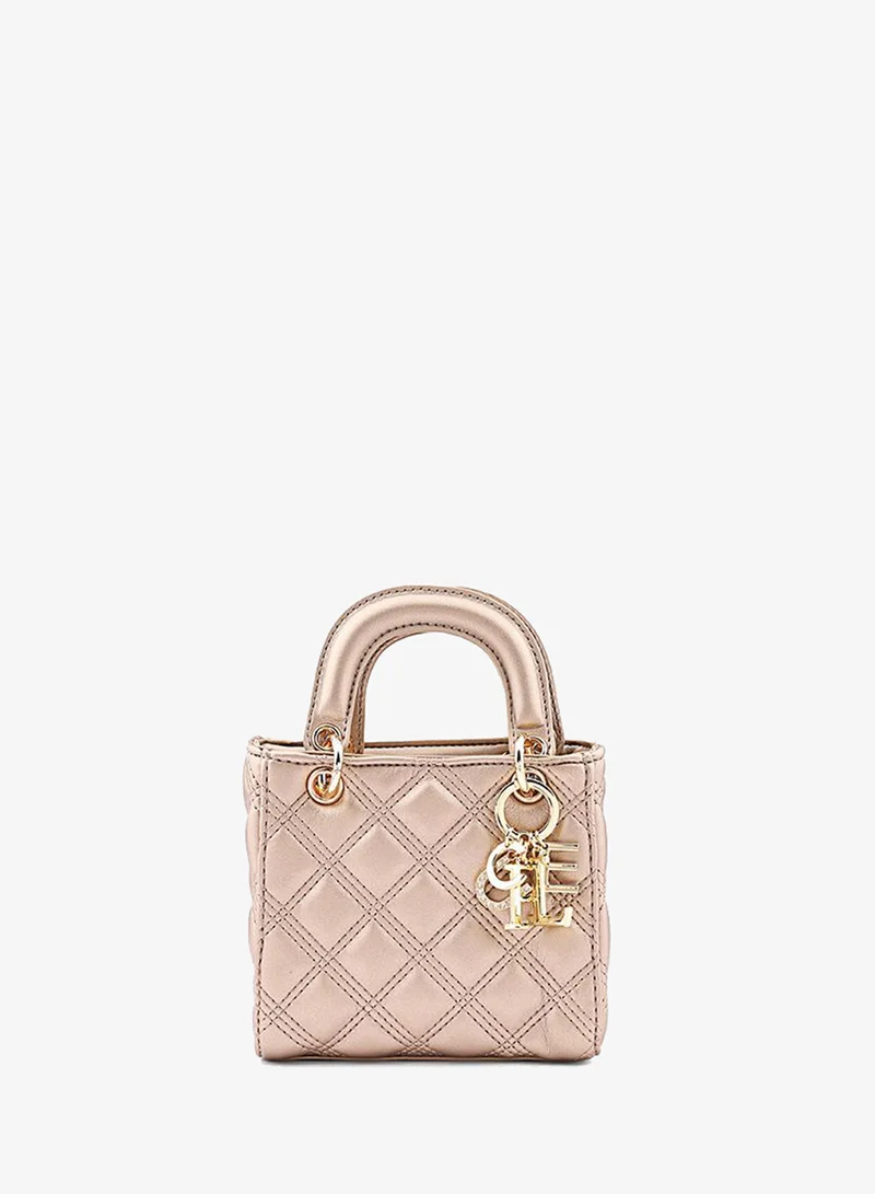 Cuple Tween Girls Quilted Top Handle Bag