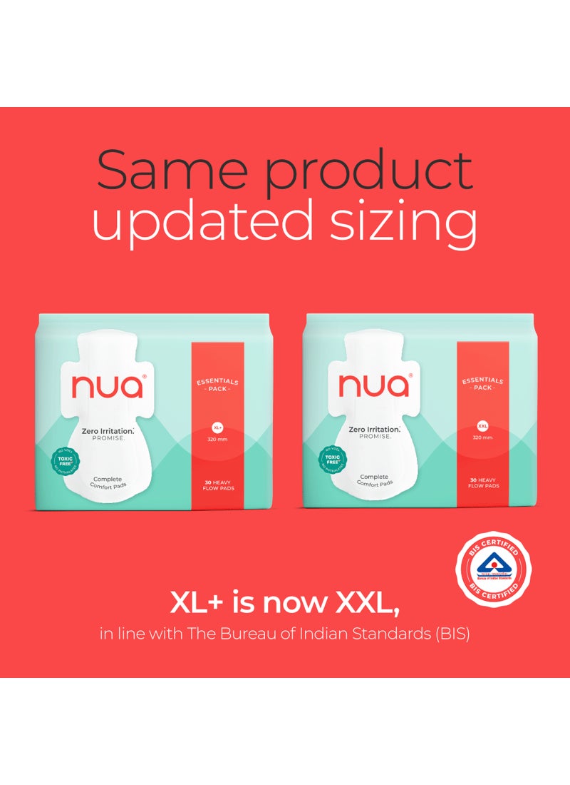 Nua Complete Comfort Sanitary Pads | Super Saver - Image 2
