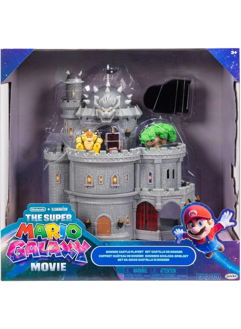 Nintendo Super Mario2 Movie Deluxe Bowser Castle Playset - Image 1