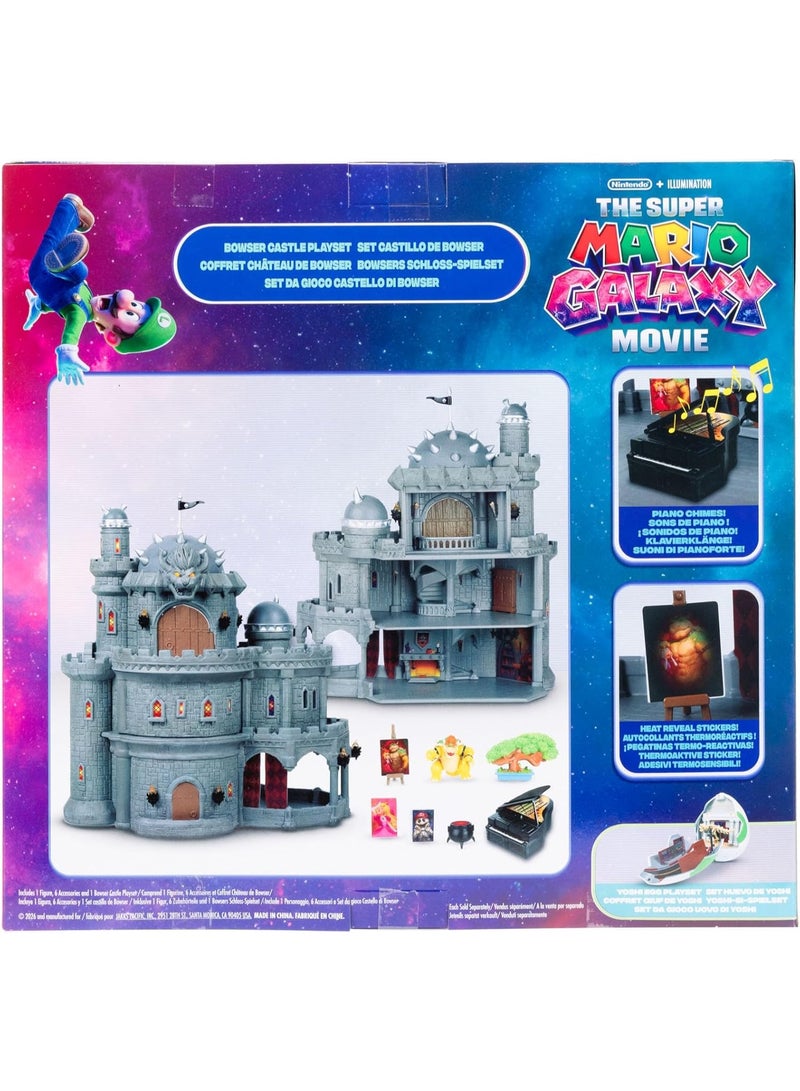 Nintendo Super Mario2 Movie Deluxe Bowser Castle Playset - Image 2