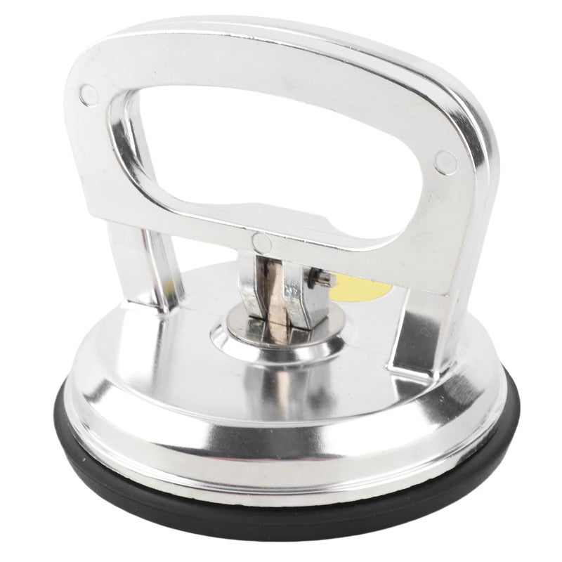 Manual Suction Cup: 50kg/110.2lbs Horizontal Suction - Superior Aluminum Alloy Die-Casting Core High-Density Abrasion-Resistant Rubber Chassis Vacuum Suction Tool for Smooth Surfaces, Glass, Ceramic T - Image 3