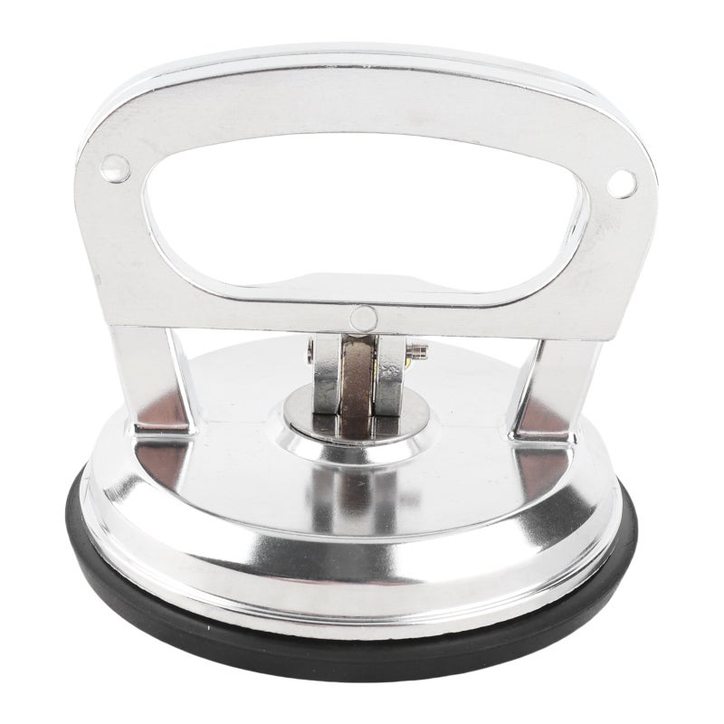 Manual Suction Cup: 50kg/110.2lbs Horizontal Suction - Superior Aluminum Alloy Die-Casting Core High-Density Abrasion-Resistant Rubber Chassis Vacuum Suction Tool for Smooth Surfaces, Glass, Ceramic T - Image 1