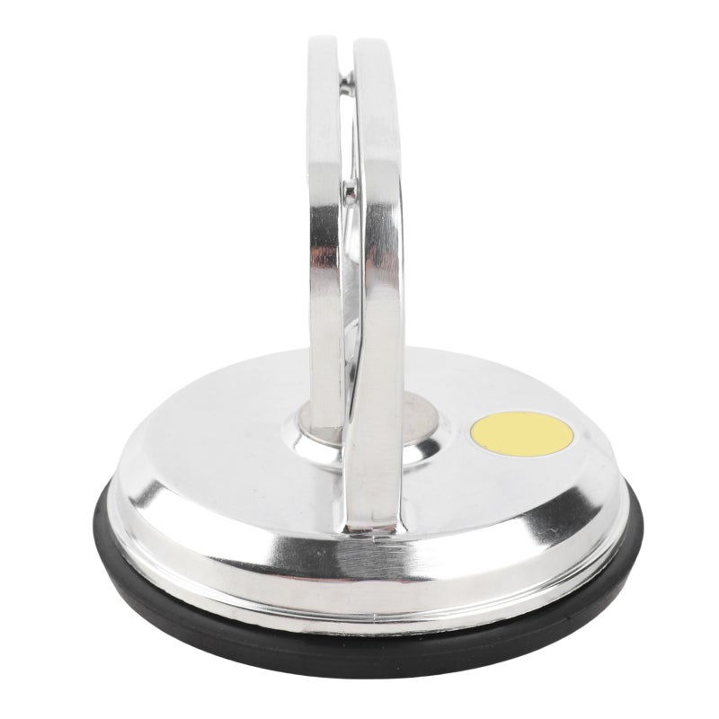 Manual Suction Cup: 50kg/110.2lbs Horizontal Suction - Superior Aluminum Alloy Die-Casting Core High-Density Abrasion-Resistant Rubber Chassis Vacuum Suction Tool for Smooth Surfaces, Glass, Ceramic T - Image 4