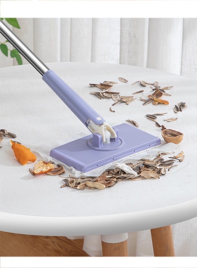 360° Rotating Mop,Hands-Free Mini Mop Compatible with Face Towels - Multi Functional Mini Fully Automatic Face Towel Mop - Image 2
