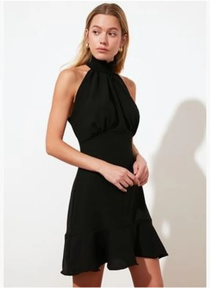 trendyol Black Dress TWOSS21EL1538