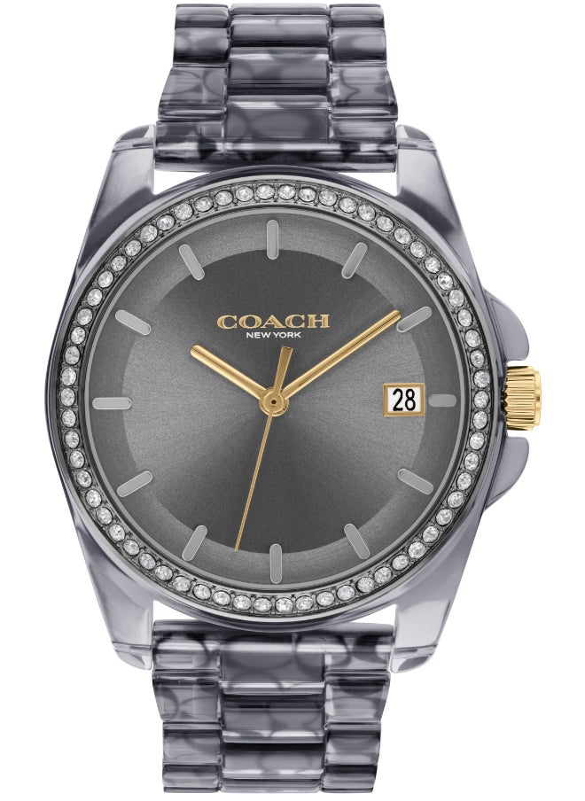 COACH Women's Grey Dial Analog Quartz Watch 36 mm -  14504273 