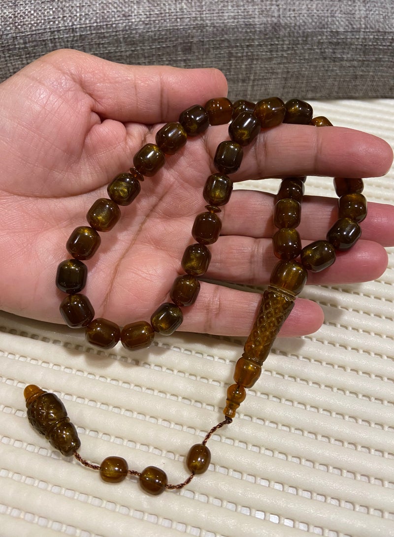 Faturan Prayer Beads For Men 33 Beads Size10mm*11.5mm - Image 3