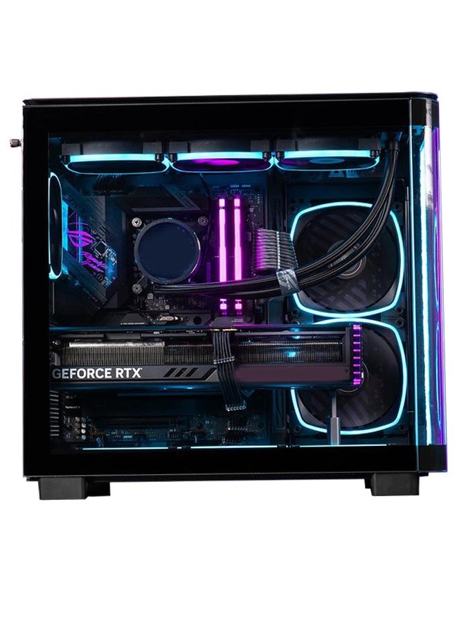NANOTECH - Blackhawk X Gaming PC - Intel Core i7-14700K Processor, 20 Cores & 28 Threads, Z890 Motherboard, DDR5 64GB (2*32) Ram, 4TB Gen5*4 NVMe 2.0 M.2 2280 SSD,  Nvidia GeForce RTX 4070Ti Super OC Edition 16GB GDDR6X Graphics Card, 3 Fan AIO Liquid Cooler, 1000W 80 Plus Gold Power Supply, Windows 11 Pro | Wi-Fi - Image 1