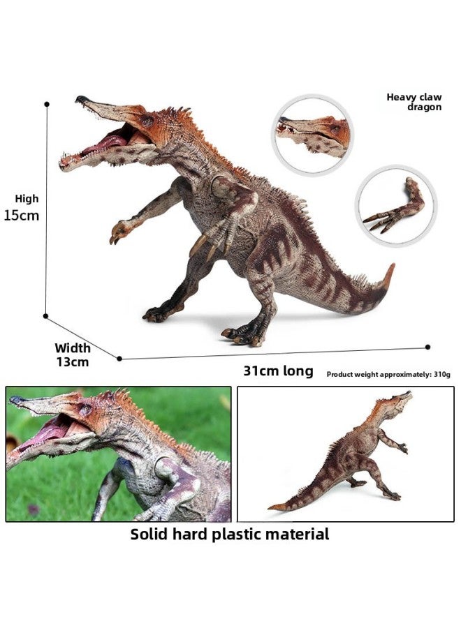 Children's Jurassic Dinosaur Toy Simulation Tyrannosaurus Rex Bull Tyrannosaurus Pterosaurus Canglong Diplodocus Model Ornaments