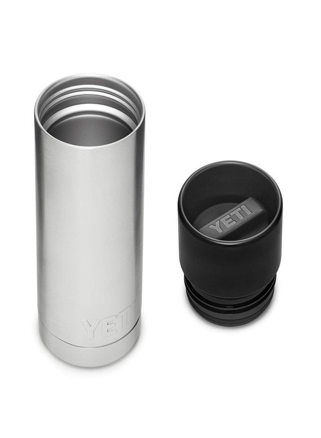 YETI Rambler 12 oz Bottle, Stainless Steel, Vacuum Insulated, with Hot Shot Cap, Stainless - Image 3