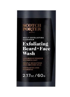 scotch porter Exfoliating Beard Wash & Face Cleanser For Men Travel Friendly : Formulated With Nontoxic Ingredients Free Of Parabens Sulfates & Silicones : Vegan : 217 Oz Bottle  - Image 5