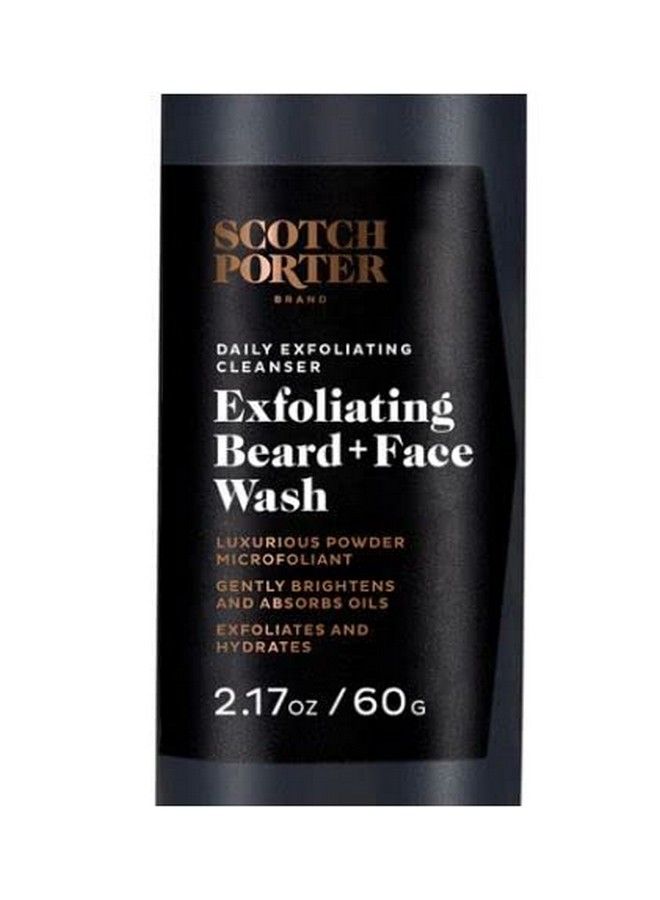 scotch porter Exfoliating Beard Wash & Face Cleanser For Men Travel Friendly : Formulated With Nontoxic Ingredients Free Of Parabens Sulfates & Silicones : Vegan : 217 Oz Bottle - Image 5