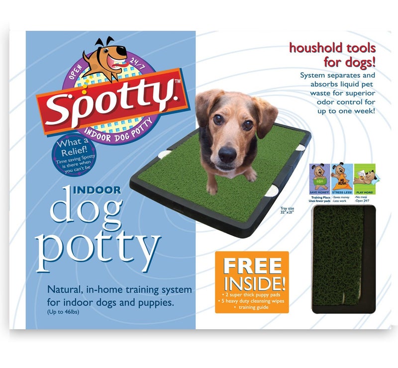 Spotty Indoor Potty Pad, House Training Pet Puppy Dog Artificial Grass Turf Pee Mat - Image 2
