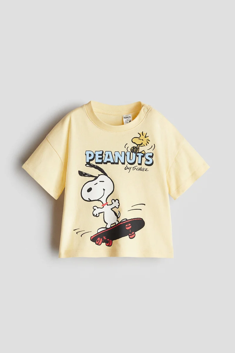 H&M Print-motif cotton T-shirt